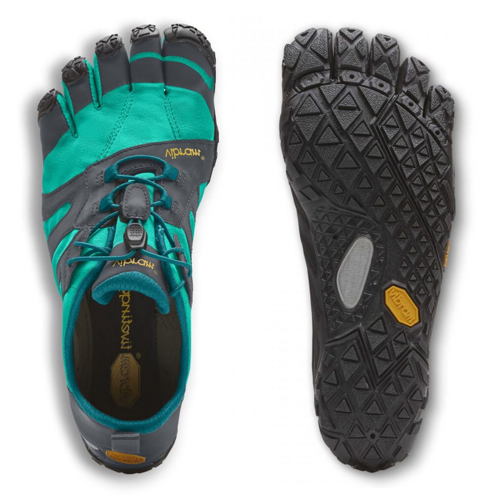Vibram Five Fingers V-Trek Wandel Dames Kaki Purple